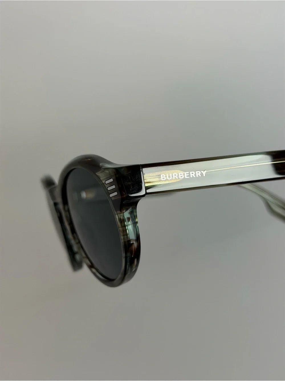 Burberry B4404 Horn Frame Sunglasses